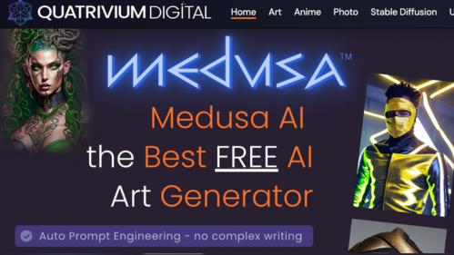 Quatrivium Digital, Medusa AI Feature Page